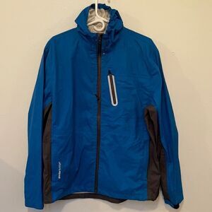 Glaciers edge windbreaker raincoat.  Size Large.